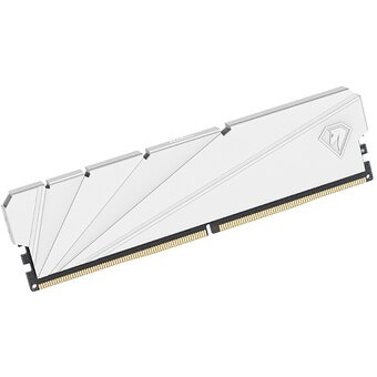  ОЗУ Netac Shadow S NTSSD4P26SP-08W DDR 4 DIMM 8Gb PC21300, 2666Mhz, C19 White, с радиатором 
