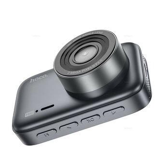  Видеорегистратор HOCO DV6 Driving recorder with 3-inch display with rear camera серый 