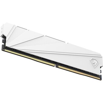 ОЗУ Netac Shadow S NTSSD4P26SP-16W DDR 4 DIMM 16Gb PC21300, 2666Mhz, C19 White, с радиатором 