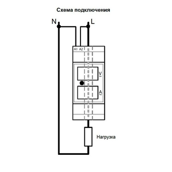  Вольтамперметр Меандр ВАР-М01-083 AC20-450В УХЛ4 (A8302-19912127) цифровой 