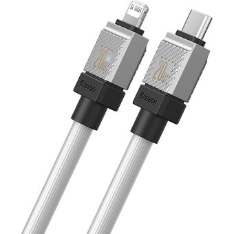  Кабель Baseus CoolPlay (CAKW000102) Fast Charging Type-C to iP 20W 2m White 