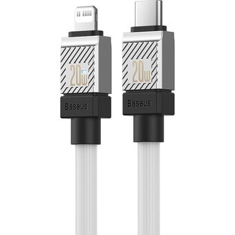  Кабель Baseus CoolPlay (CAKW000102) Fast Charging Type-C to iP 20W 2m White 