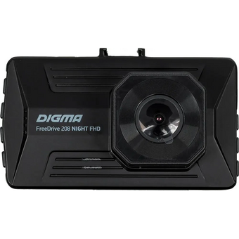  Видеорегистратор DIGMA FreeDrive 208 Night FHD черный 