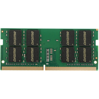  ОЗУ Digma DGMAS43200032D DDR4 32GB 3200MHzRTL PC4-25600 CL22 SO-DIMM 260-pin 1.2В dual rank Ret 