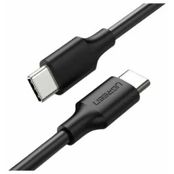  Кабель UGREEN US286 (60788) USB-C 2.0 Male To USB-C 2.0 Male 3A Data Cable 3m Black 