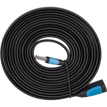  Кабель удлинитель Vention VAS-A13-B300 USB 3.0 AM/AF 3м плоский 