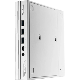  Неттоп MSI Pro DP10 12M-221RU (9S6-B0A622-221) i5 1235U (1.3) 16Gb SSD512Gb Iris Xe Windows 11 Professional GbitEth WiFi BT 120W белый 