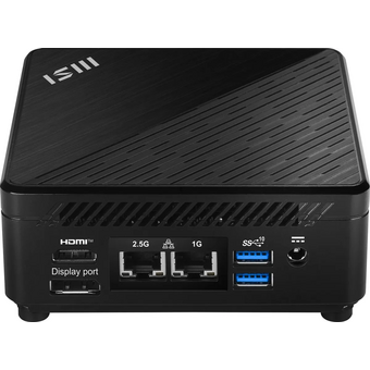  Неттоп MSI Cubi 5 12M-013RU (9S6-B0A811-298) i5 1235U (1.3) 16Gb SSD512Gb Iris Xe Windows 11 Professional GbitEth WiFi BT 120W черный 