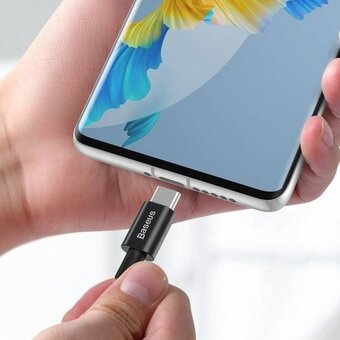  Дата-кабель Baseus Superior (CATYS-C01) Fast Charging Type-C to Type-C 100W 2m Black 