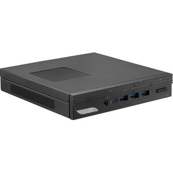  Неттоп MSI Pro DP10 12M-203RU (9S6-B0A621-203) i5 1235U (1.3) 16Gb SSD512Gb Iris Xe Windows 11 Professional GbitEth WiFi BT 120W черный 