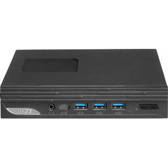  Неттоп MSI Pro DP10 12M-203RU (9S6-B0A621-203) i5 1235U (1.3) 16Gb SSD512Gb Iris Xe Windows 11 Professional GbitEth WiFi BT 120W черный 