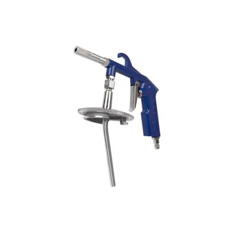  Пневмопистолет пескоструйный KRAFT KT 707067 с бачком 