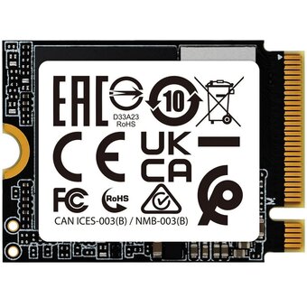  SSD ADATA XPG Gammix S55 (SGAMMIXS55-2T-C) M.2 2230 2TB PCIe Gen4x4 with NVMe 5000/3700, 3D ТLC Nand 