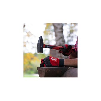  Молоток INTERTOOL HT-0210 1000г, ручка из фибергласса 