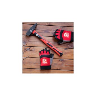 Молоток INTERTOOL HT-0210 1000г, ручка из фибергласса 