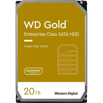  HDD Western Digital WD202KRYZ Gold 3.5" 20TB SATA3, Cache 291MB, 7200 rpm 