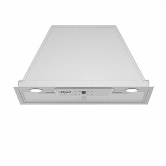  Вытяжка HOTPOINT HPAE 52FLB X (869891200080) управление сенсорное, серебристый 