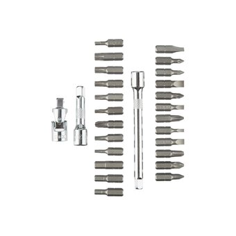  Отвертка Topfort 1674436 с набором бит, 40 предметов 