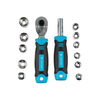  Отвертка Topfort 1674436 с набором бит, 40 предметов 