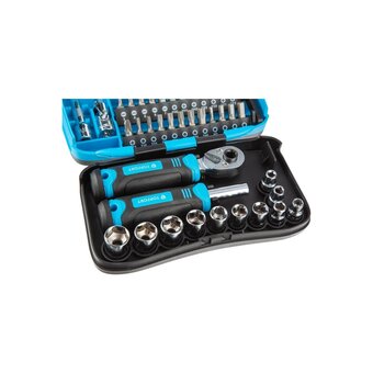  Отвертка Topfort 1674436 с набором бит, 40 предметов 