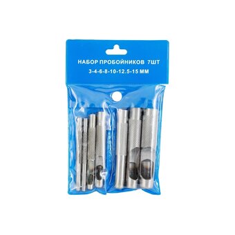  Набор пробойников Спец 2200103 3-15 мм, 7 шт. 