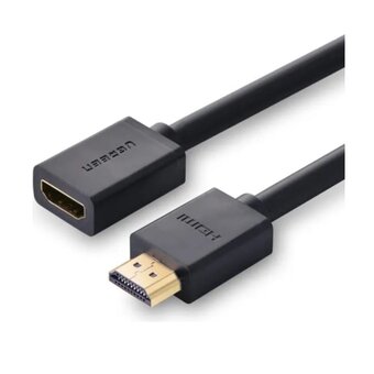 Кабель UGREEN HD107 10142 HDMI Male to Female Cable 2m Black 