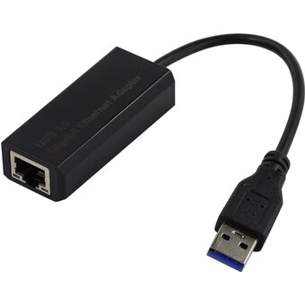  Кабель-адаптер Exegate EX283722RUS EXE-735 USB3.0-UTP 1000Mbps AX88179 
