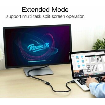  Кабель UGREEN HD107 10142 HDMI Male to Female Cable 2m Black 