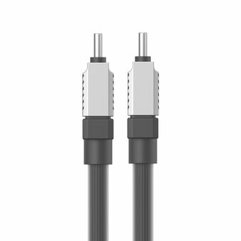  Дата-кабель Baseus CoolPlay (CAKW000201) Fast Charging Type-C to Type-C 100W 1m Black 