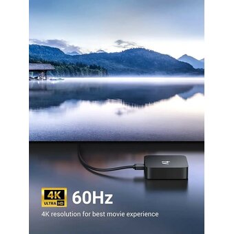  Кабель UGREEN HD103 10172 HDMI Cable Right Angle 90 Degree 1m Black 