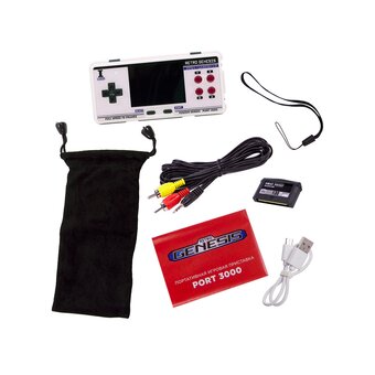  Игровая приставка RETRO GENESIS Port 3000 Белая 