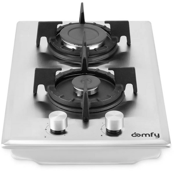  Варочная поверхность газовая Domfy DM3230GH IX серебристый 