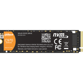  SSD Dahua C970 (DHI-SSD-C970N1TB) 1TB M.2 2280 PCIe4x4 3D Nand, 7mm, R/W up to 4450MB/s/4280MB/s, IOPS(R4K) 677K/763K 