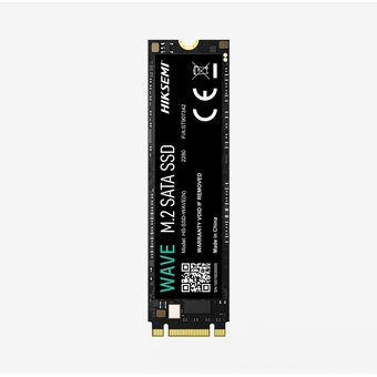  SSD HIKSEMI Wave(N) (HS-SSD-WAVE(N) 512G) 512Gb M.2 (SATA3, up to 560/500MBs, 3D NAND, 140TBW) 