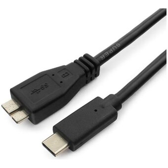  Кабель Cablexpert CCP-USB3-mBMCM-6 USB3.0 microBM/USB3.1TypeC 1.8м 