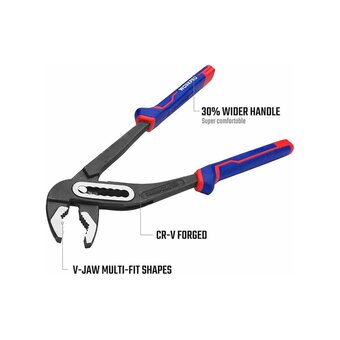  Клещи переставные WORKPRO WP231028 250 мм 