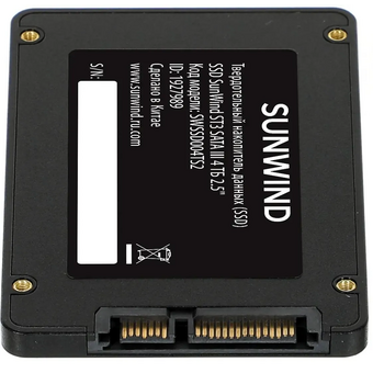  SSD SunWind ST3 SWSSD004TS2 SATA-III 4TB 2.5" 