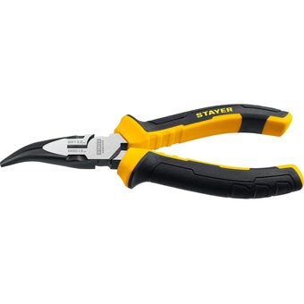  Тонкогубцы STAYER Hercules 2203-4-16-z03 изогнутые, 160 мм 