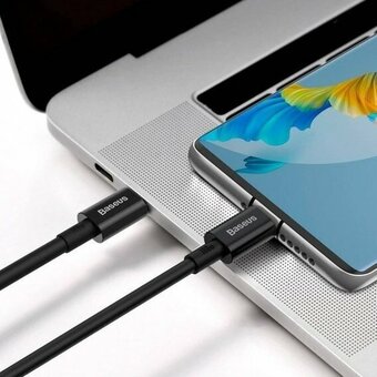  Дата-кабель Baseus Superior (CATLYS-C01) Fast Charging Type-C to iP PD 20W 2m Black 