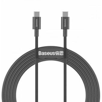  Дата-кабель Baseus Superior (CATLYS-C01) Fast Charging Type-C to iP PD 20W 2m Black 