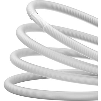  Дата-кабель Baseus CoolPlay (CAKW000402) Fast Charging USB to iP 2.4A 1m White 