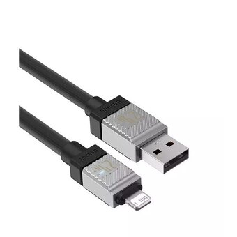  Дата-кабель Baseus CoolPlay (CAKW000401) Fast Charging USB to iP 2.4A 1m Black 