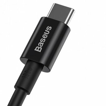  Дата-кабель Baseus Superior (CATLYS-C01) Fast Charging Type-C to iP PD 20W 2m Black 