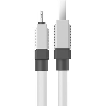  Дата-кабель Baseus CoolPlay (CAKW000402) Fast Charging USB to iP 2.4A 1m White 