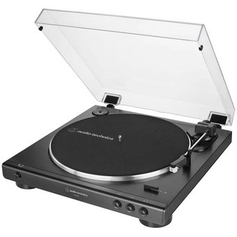  Виниловый проигрыватель Audio-Technica AT-LP60X черный 