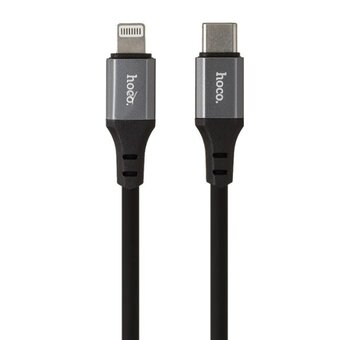  Дата-кабель HOCO X92 Honest PD silicone charging data cable Type C for iP 3м черный 