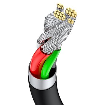  Дата-кабель Baseus Superior CATYS-A01 USB to Type-C 66W 2m Black 