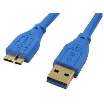  Кабель 5bites UC3002-005 USB3.0 AM/micro 9P, 0.5м 