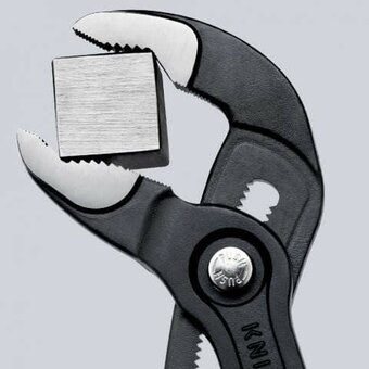  Клещи переставные Knipex Cobra KN-8701125SB 125 мм серые 