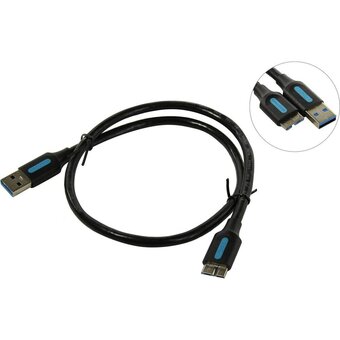 Кабель Vention COPBD USB 3.0 AM/micro B 0.5м 